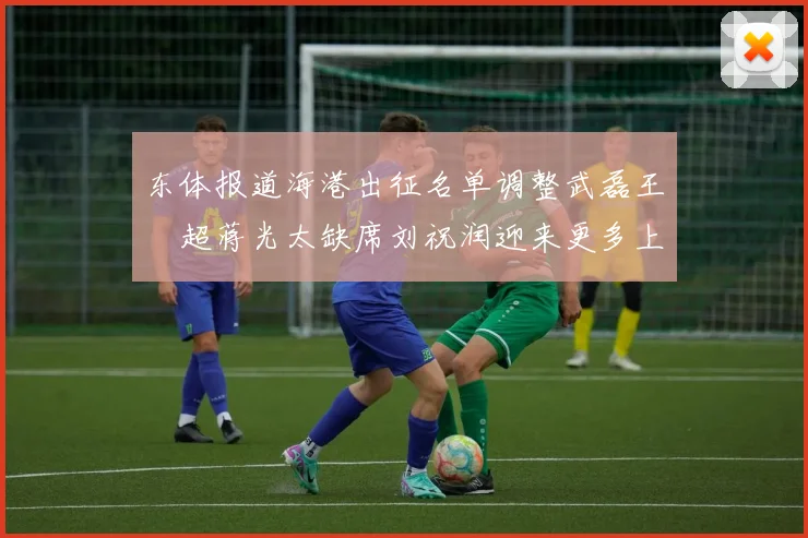 东体报道海港出征名单调整武磊王燊超蒋光太缺席刘祝润迎来更多上场机会